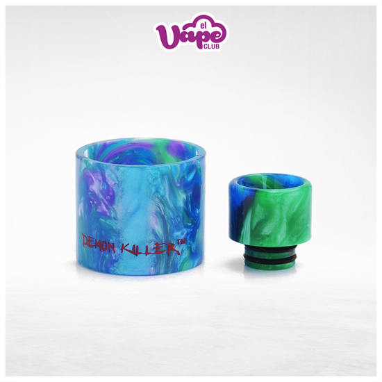 Imagen de RESIN KIT p/ TFV8 BABY (cover & drip tip)